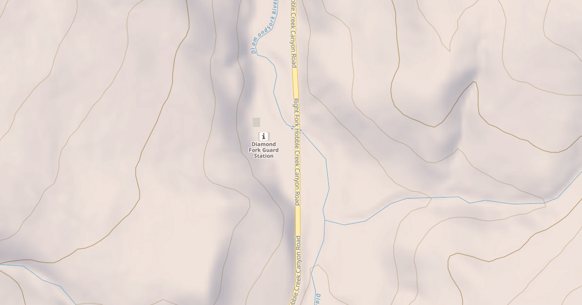 Map preview of DIAMOND FORK GS