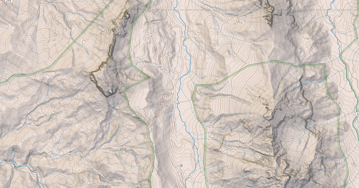 Map preview of West Fork Sno