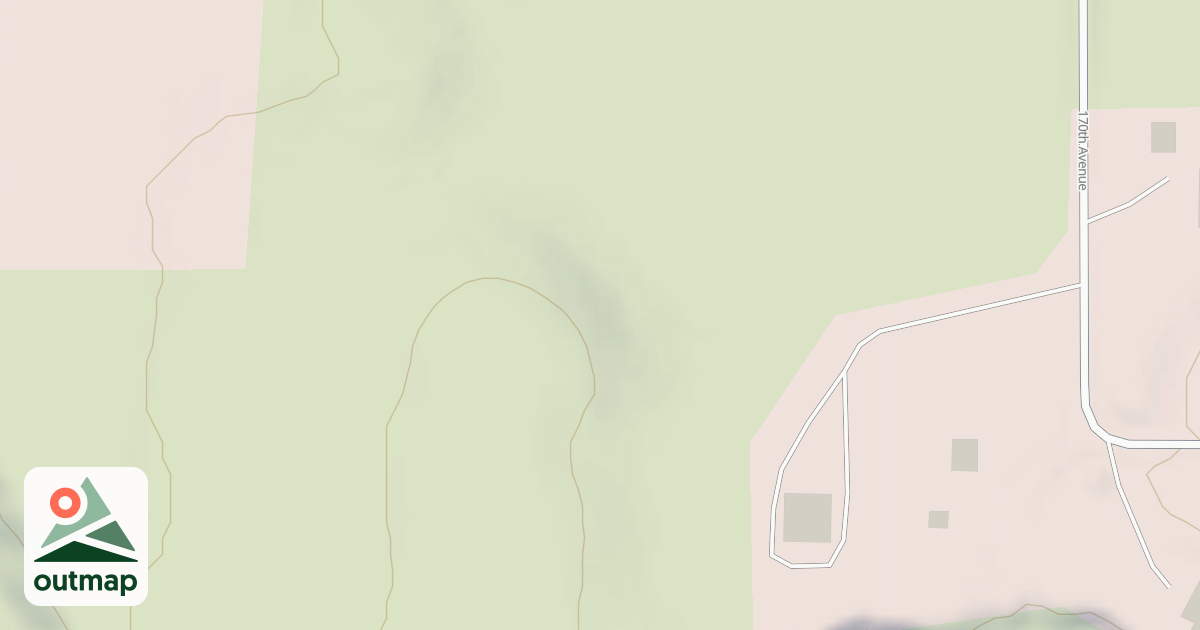 Map of Shady Oaks Native Prairie Adventure Trails