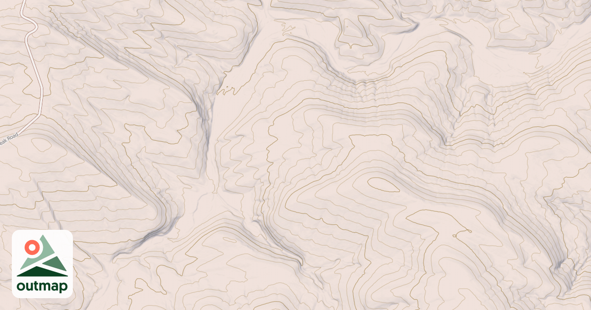 Map of RIGHT HAND BRANCH