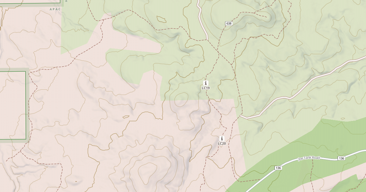 Map preview of USFS National Forest System Roads {D0ACFBDC-473B-4185-978E-11CDA277BC6D}