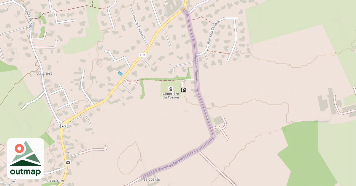 Map of Route du Tossen