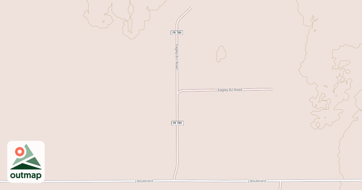 Map of EAGLEY B-1