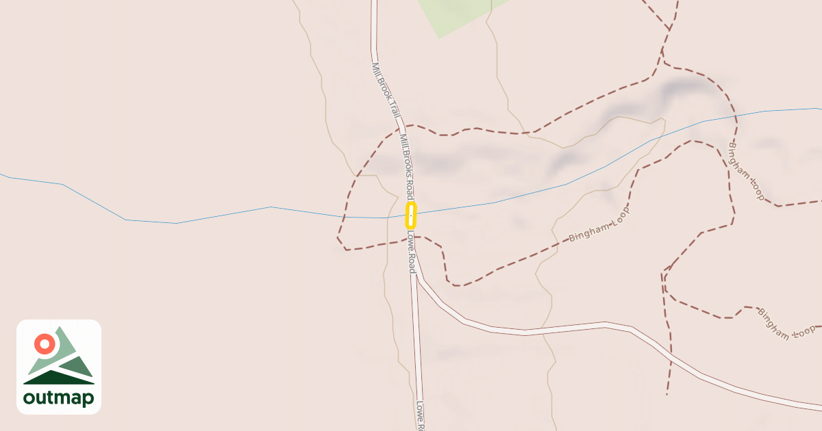 Map of Lowe Road