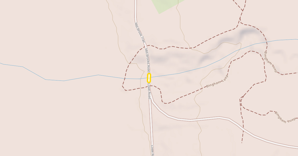 Map preview of Lowe Road