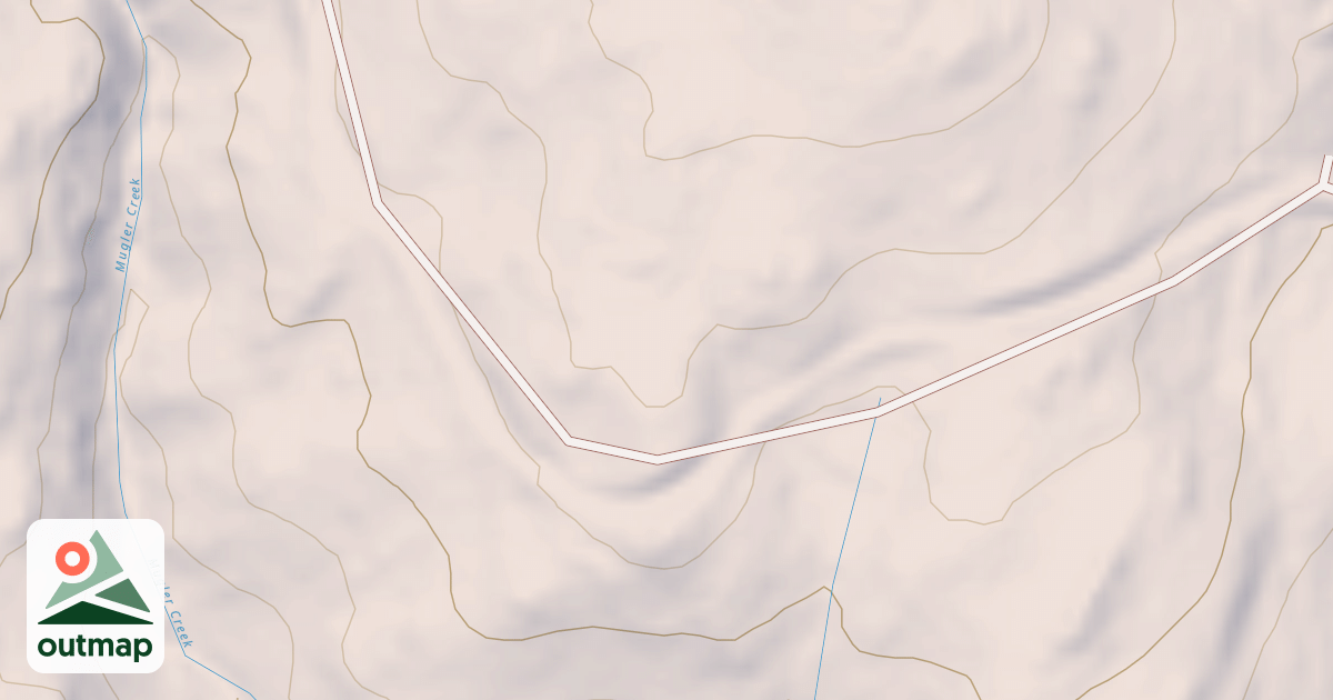 Map of CHIQUITO CANYON T1