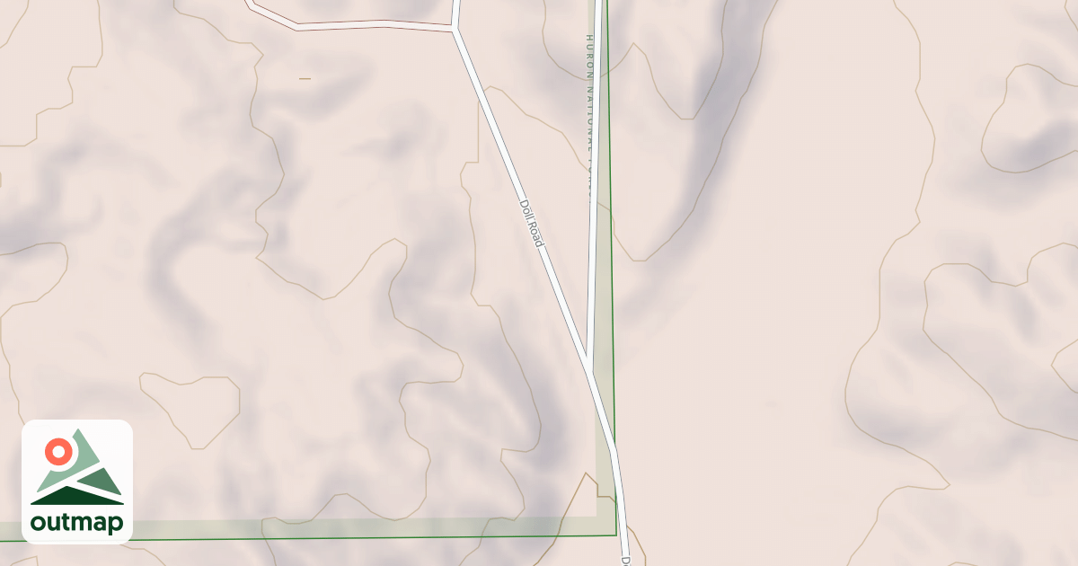 Map of LUPTON ORV SNOW TRAILHEAD