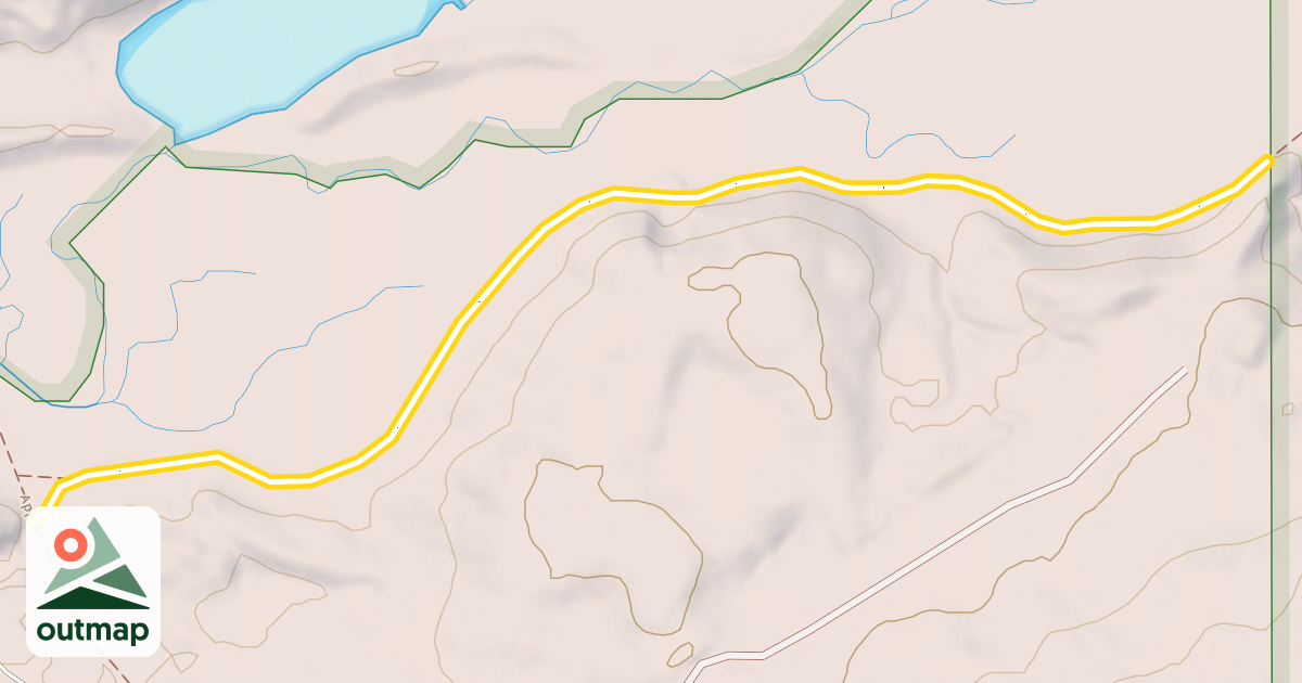 Map of Abol Stream Trail