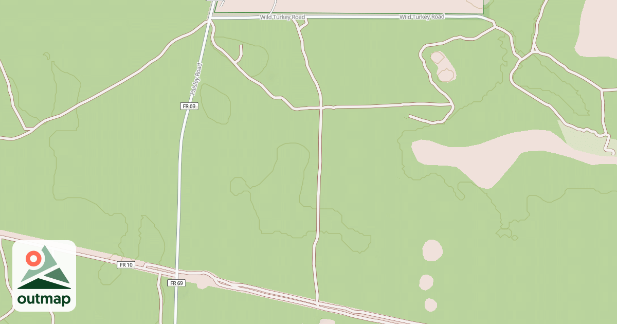 Map of USFS National Forest System Roads {5EA906F2-0FC8-4DA8-A945-B5F99CD73898}