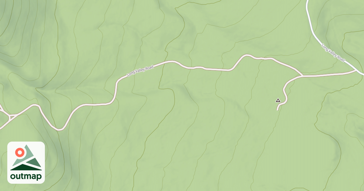 Map of CAMP 4 ROAD