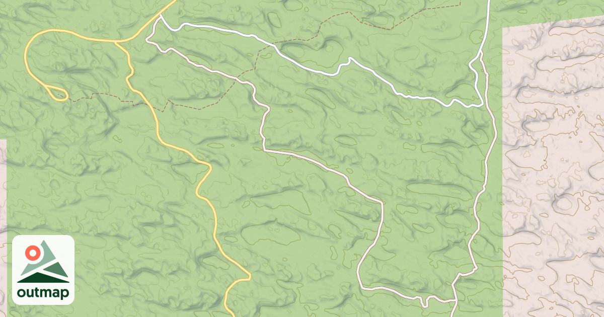 Map of POWERLINE TRAIL