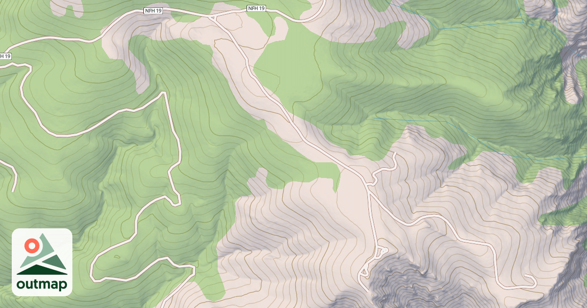 Map of BIG VALLEY BLUFF