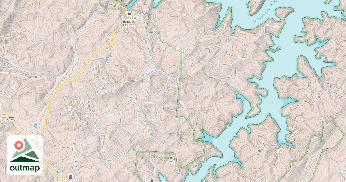 Map of BEAR PAW