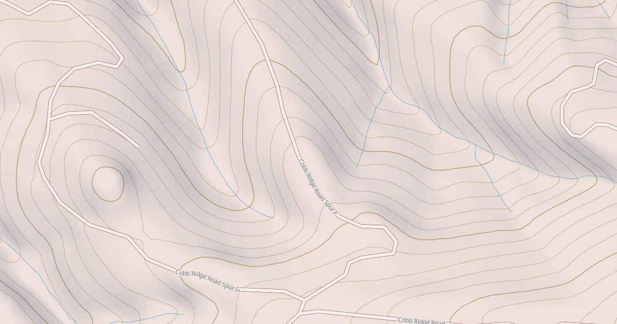 Map preview of COBB RIDGE