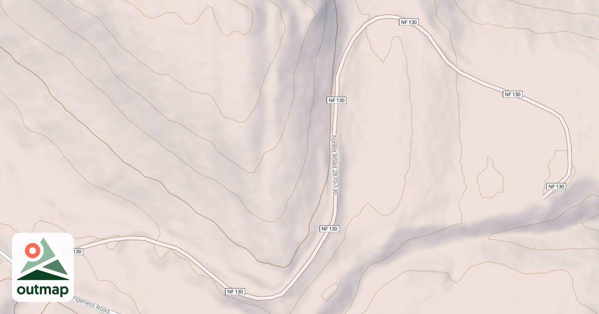Map of USFS National Forest System Roads {F72896E3-0B44-4BCA-A33A-B0E82C1BB57B}