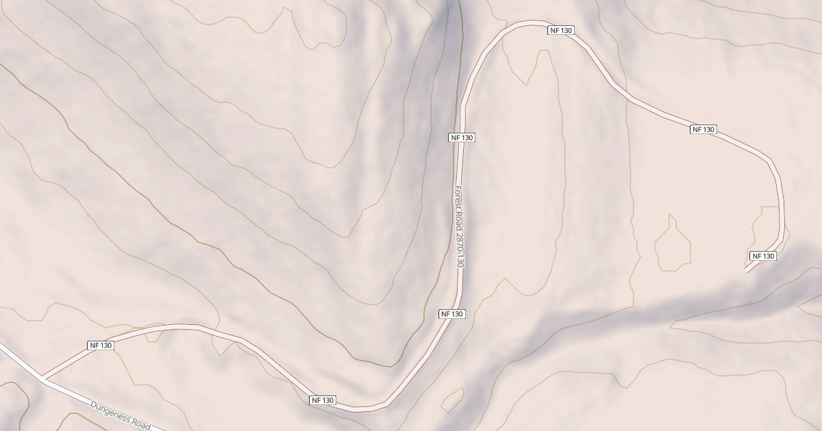 Map preview of USFS National Forest System Roads {F72896E3-0B44-4BCA-A33A-B0E82C1BB57B}