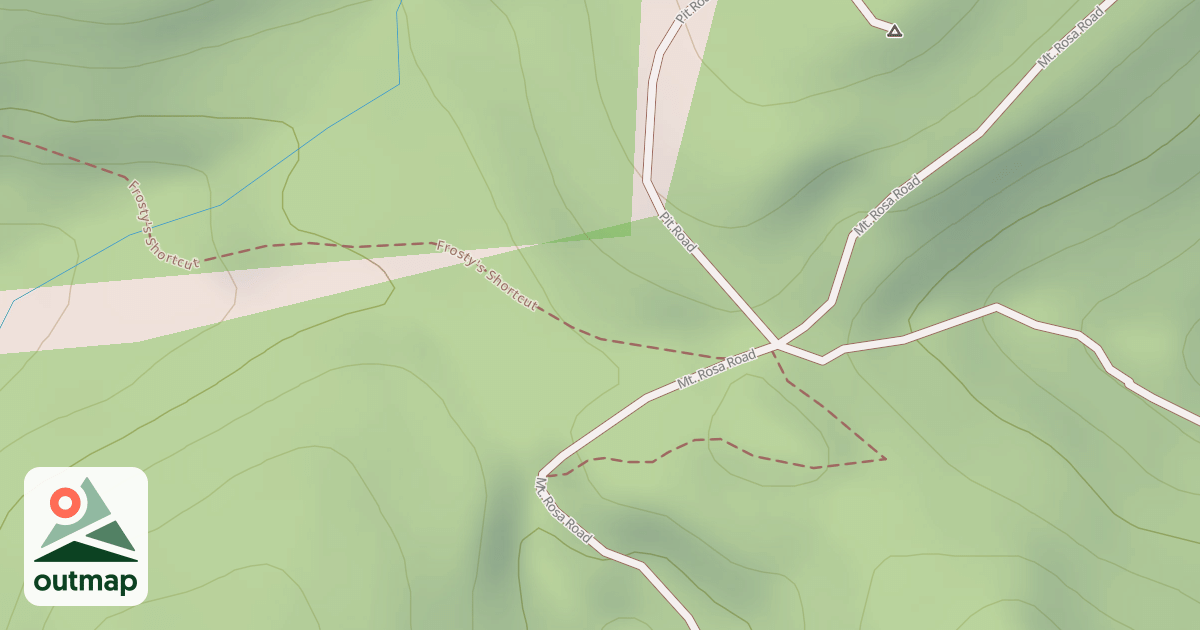 Map of Frosty Shortcut