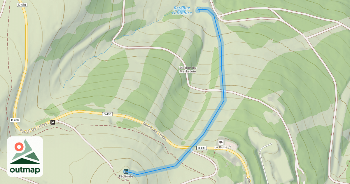 Map of La Fédérale