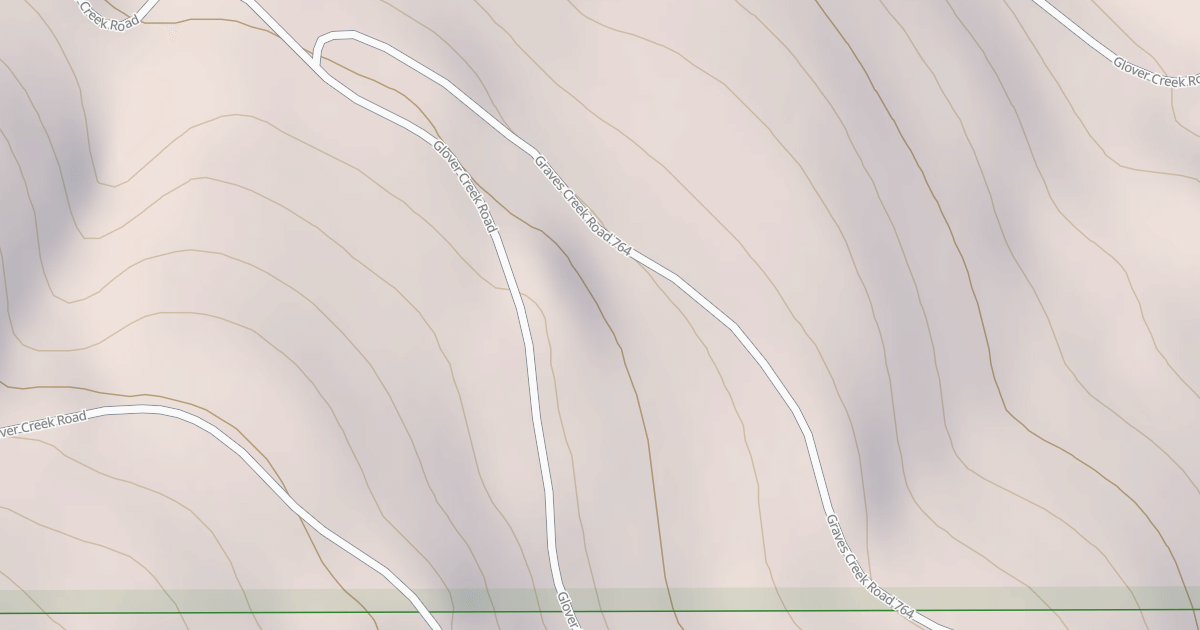 Map preview of GRAVES CREEK