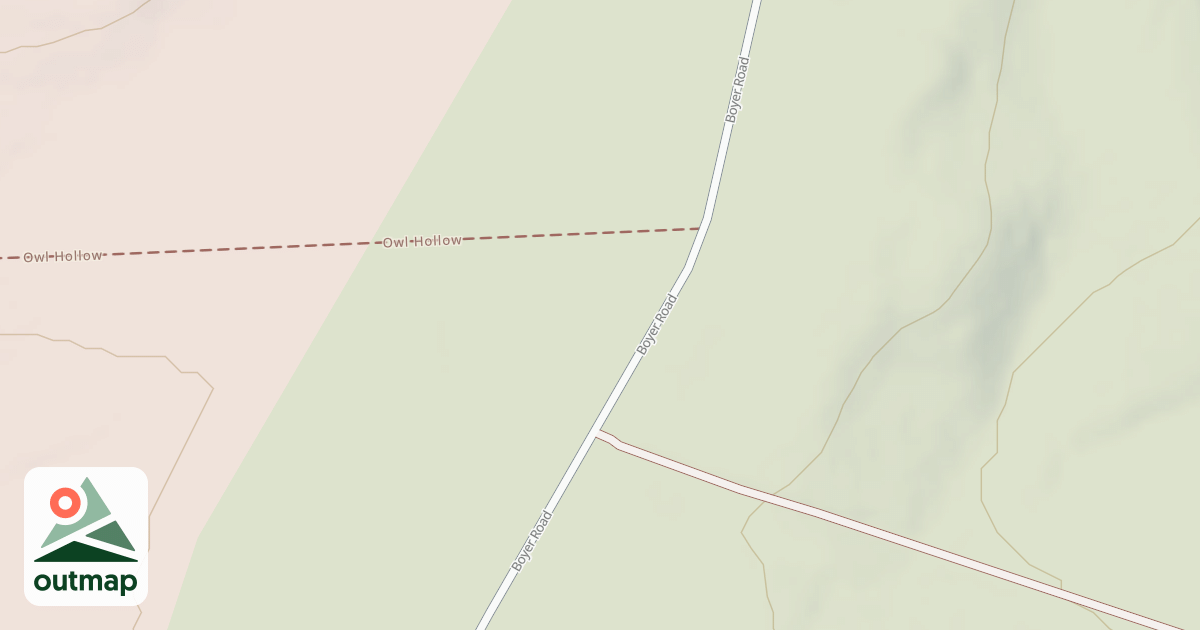 Map of Whiskey Springs Trails