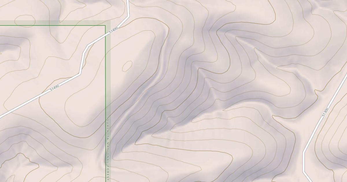 Map preview of USFS National Forest System Roads {E7991C57-E8E2-4F82-9561-02CEF3390DCE}