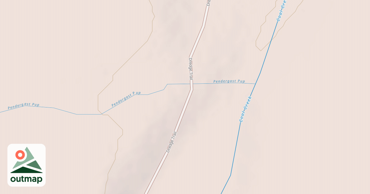 Map of Coal Creek Lower Trail