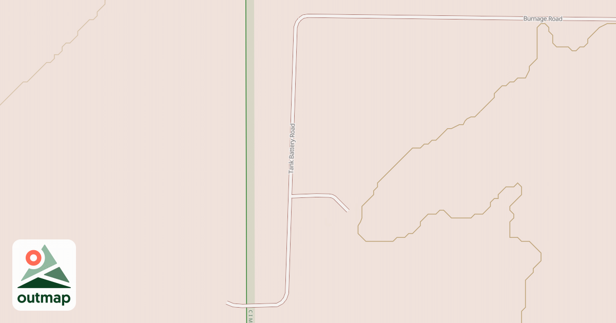 Map of TANK BATTERY