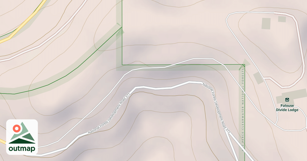Map of SKI COURSE