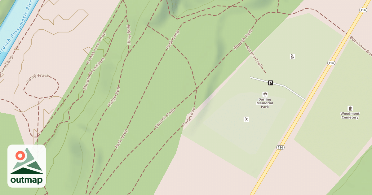 Map of Church Path