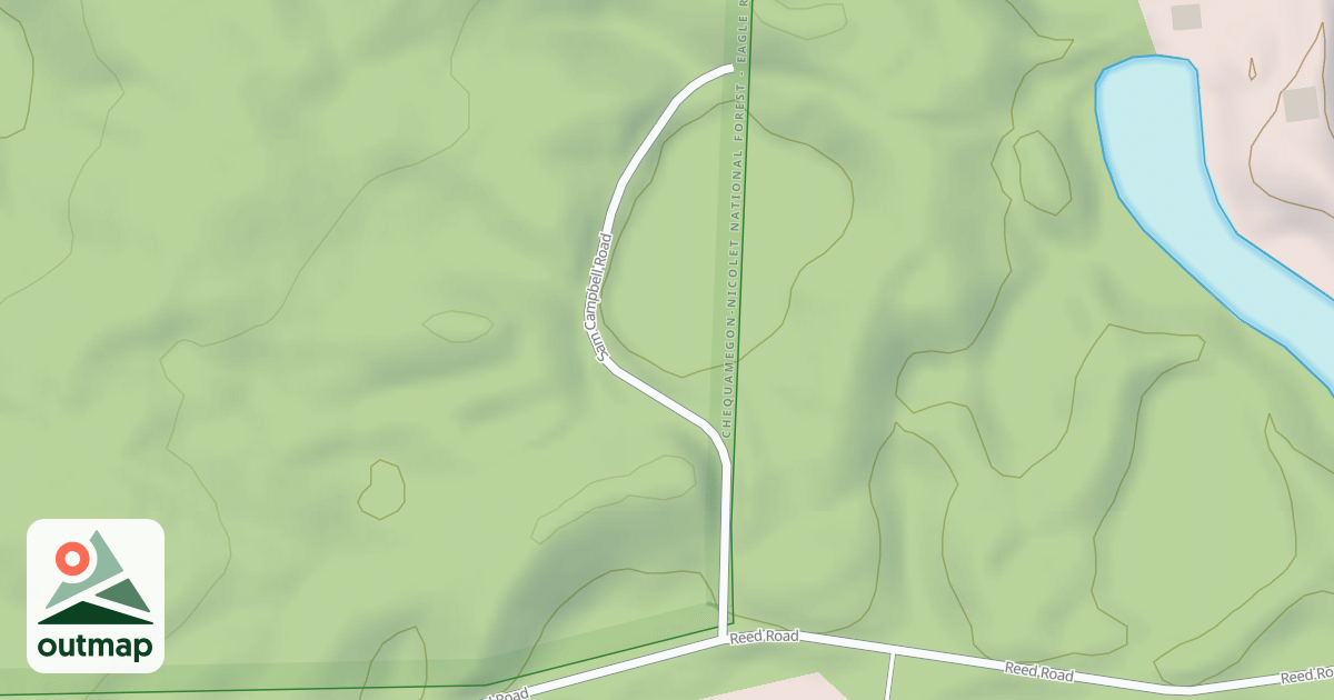 Map of SAM CAMPBELL ROAD