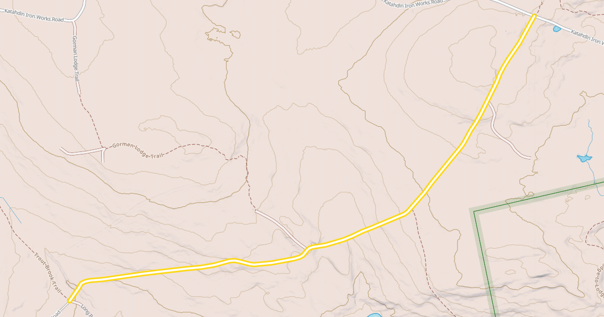 Map preview of Long Pond Road