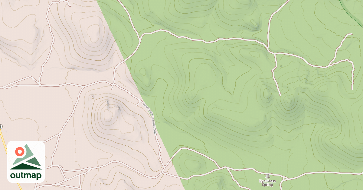 Map of LONG SPUR ROAD