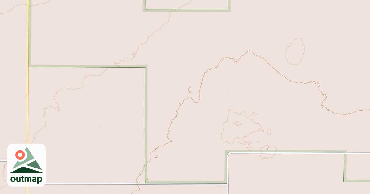 Map of USFS Motor Vehicle Use Map Roads {02741064-EDFD-4534-B464-BF5FFE3E03C3}