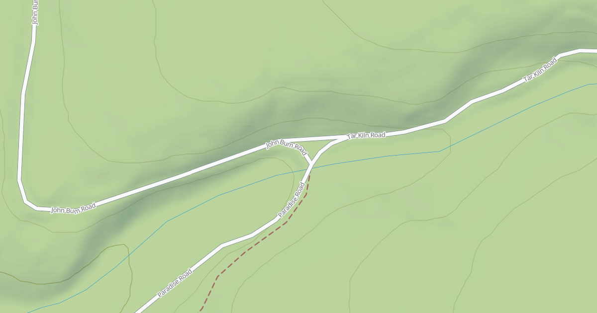 Map preview of Rothrock State Forest Trough Creek Snowmobile Trails