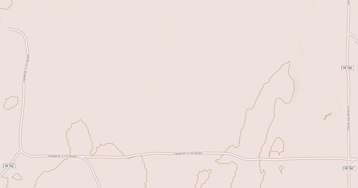 Map preview of FEDERAL 1-10