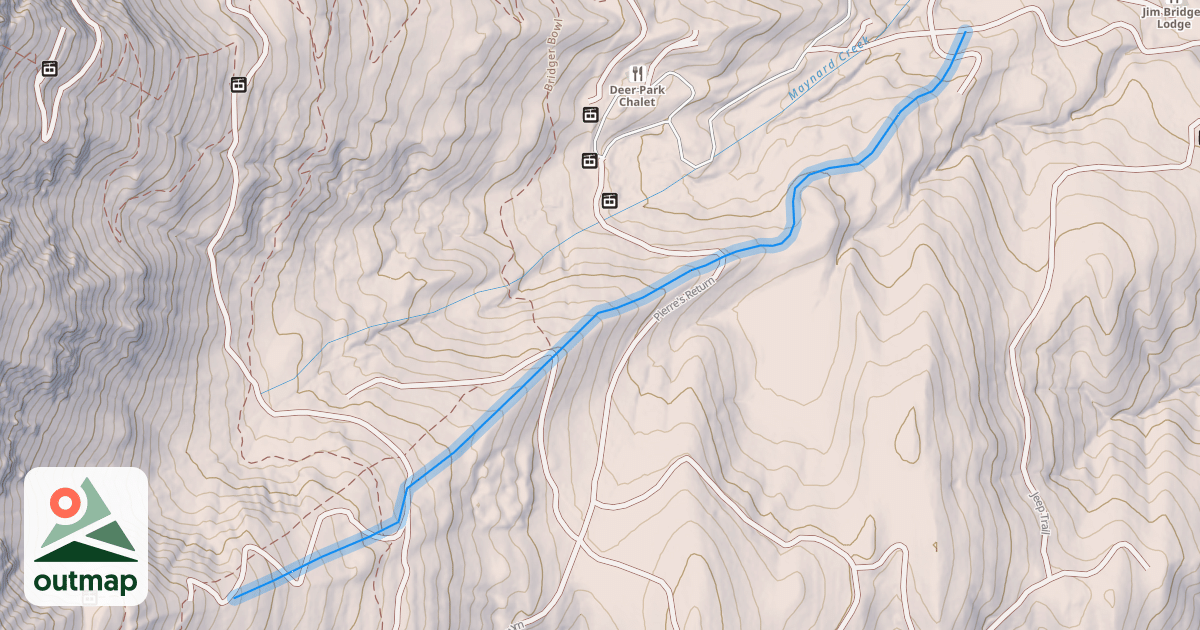 Map of Missouri Breaks