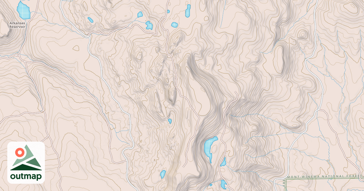 Map of BARNES RIM FIRE