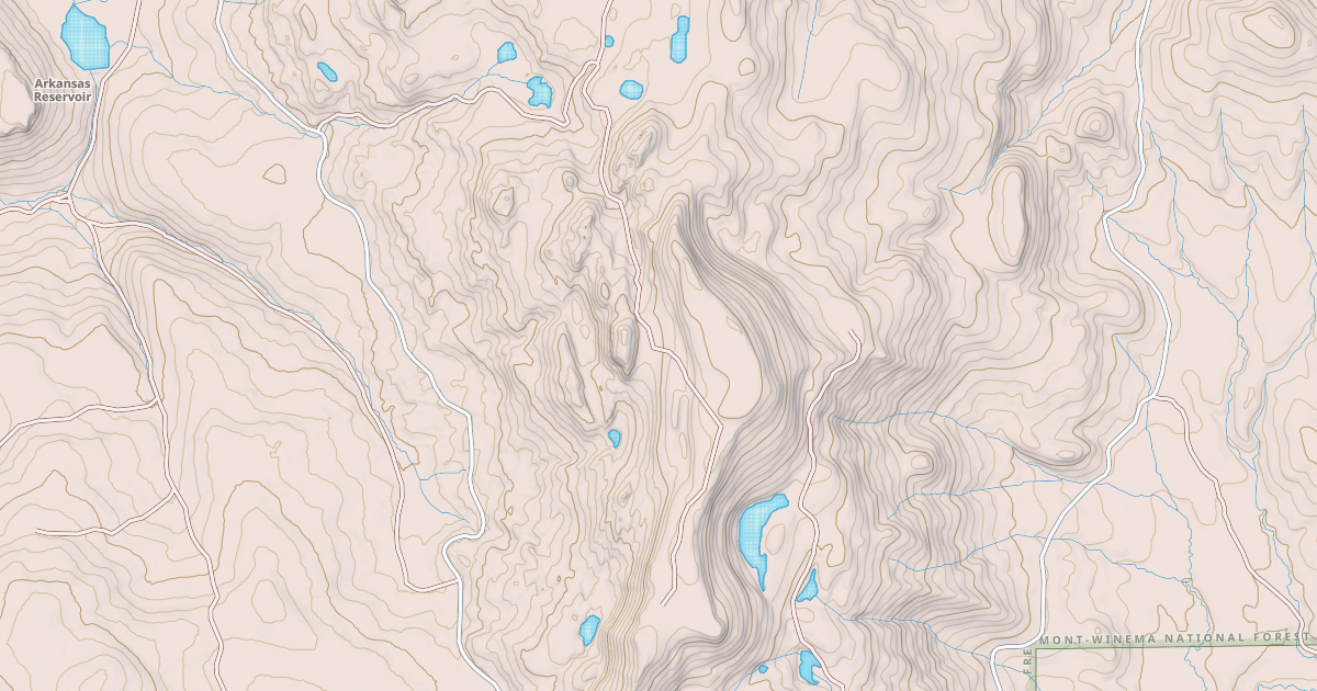 Map preview of BARNES RIM FIRE