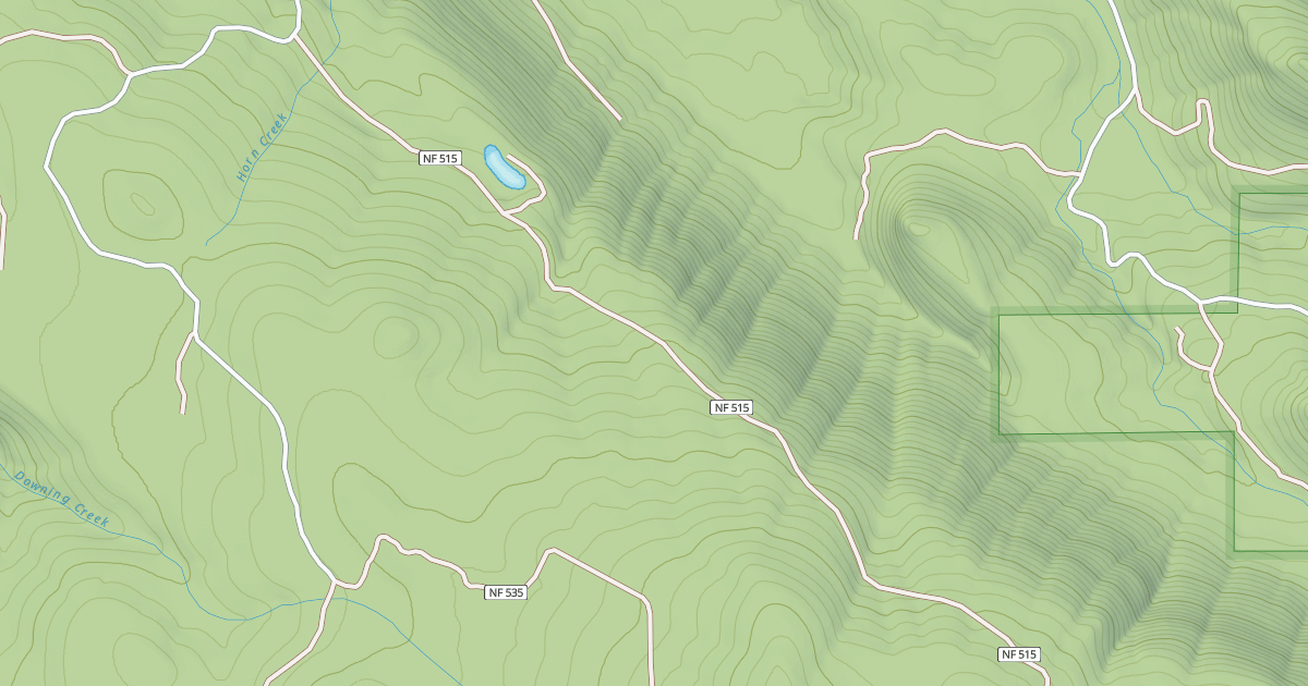 Map preview of PRESLEY LAKE