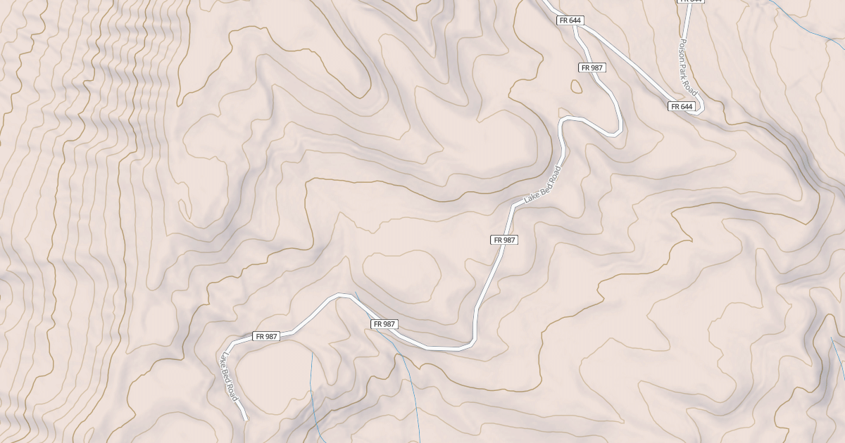 Map preview of LAKE BED