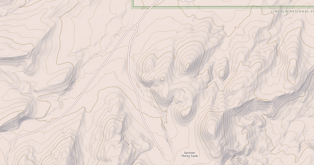 Map preview of USFS Motor Vehicle Use Map Roads {1E80977B-AA65-421E-88D0-50823CCFF265}