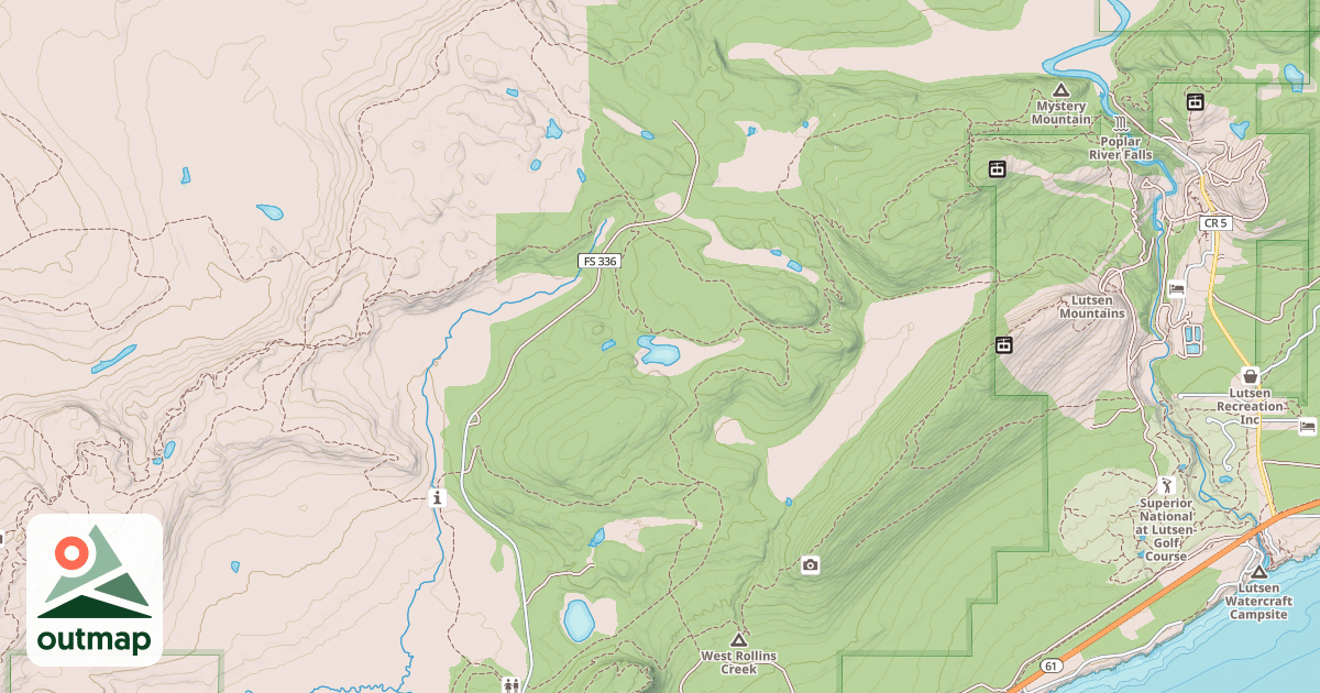 Map of EAGLE SNOWMOBILE