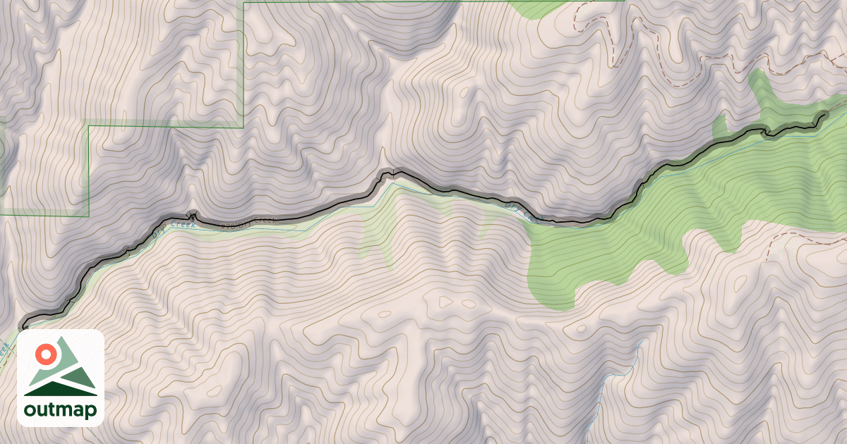Map of #78 Dry Creek