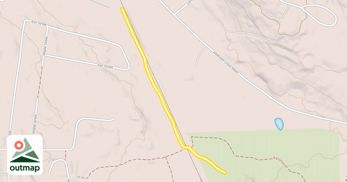 Map of Powerline Trail