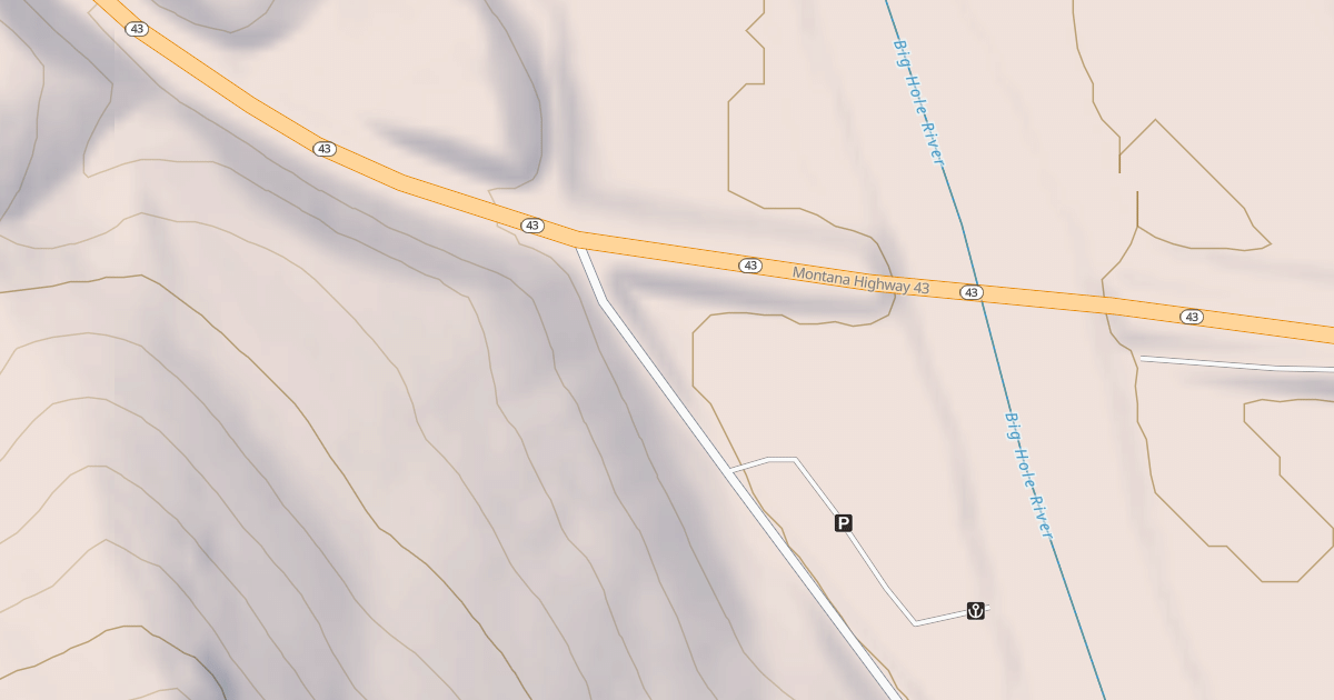Map preview of BLM National GTLF Public Motorized Roads 5a49ee4c-7350-4699-a48a-f4d5581ce1ec