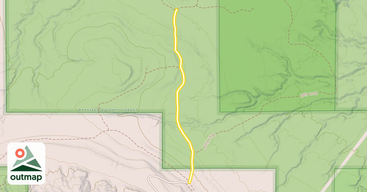 Map of Jolly Loop