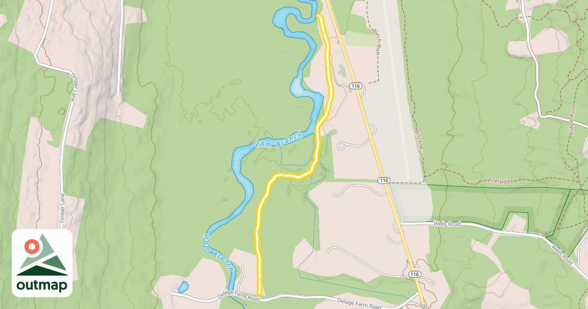 Map of River Run