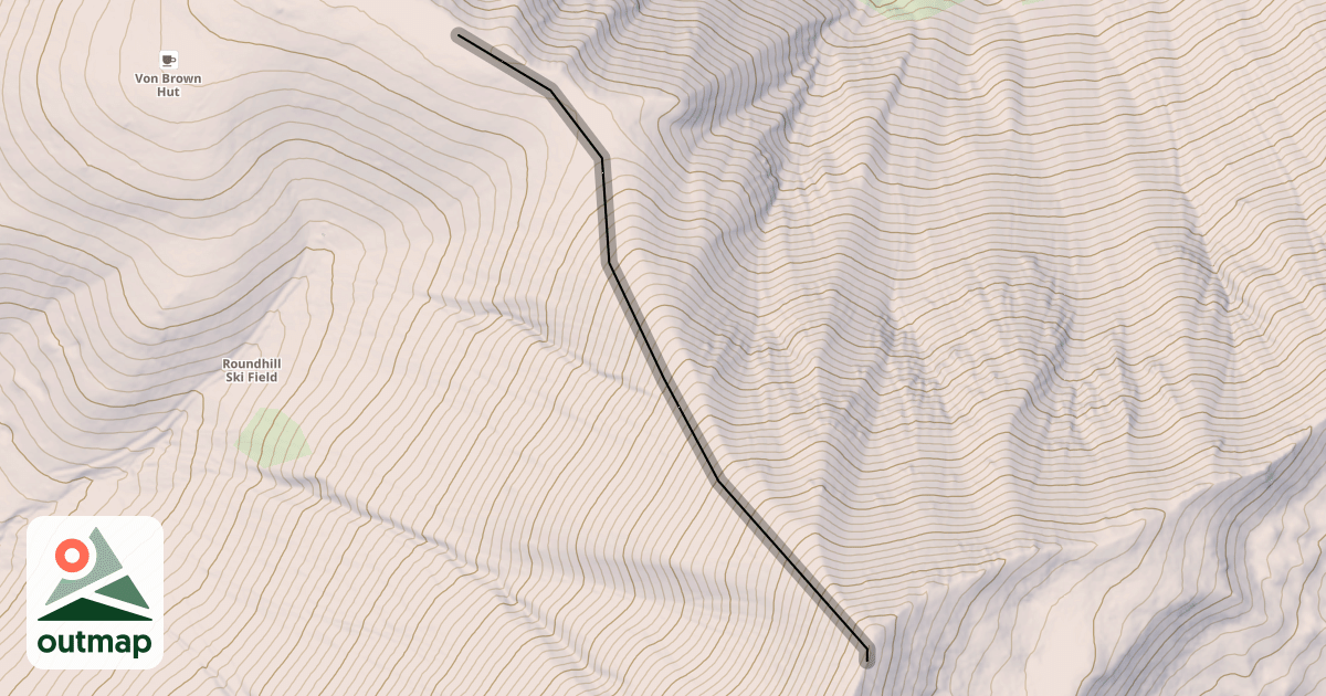 Map of Ridge Run