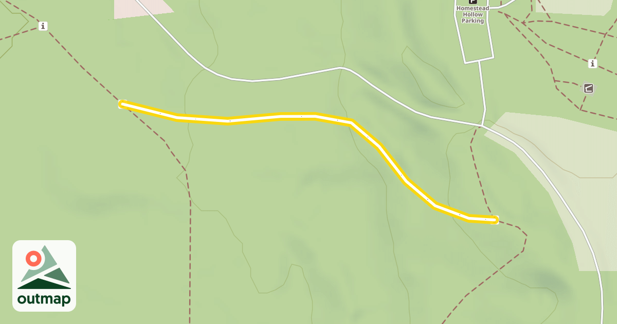 Map of Hoot Owl Hill