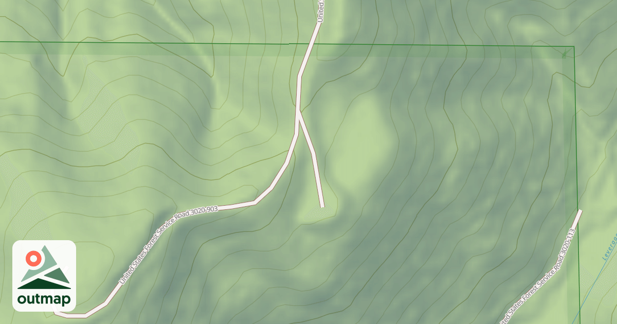 Map of USFS National Forest System Roads {7C7E2682-5338-40A0-A6EF-24B4B799F898}